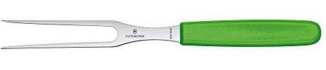 Victorinox Swiss Classic Fourchette à Viande et Rôti, 15 Cm, Acier Inoxydable, Inoxydable, Passe au Lave-Vaisselle, Vert
