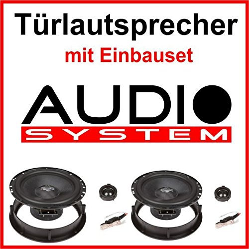AUDIO-SYSTEM Lautsprecher mit Einbauset für VW Golf 4