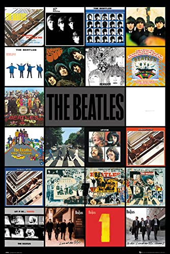 GB eye LP2083 Maxi-Poster „Die Beatles-Alben“ 61 x 91,5 cm
