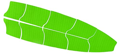 9X Surfboard Traction Pad Matte Surfbrett Surfboard Pads für Surfen Surf, Grün