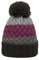 Döll Mädchen Pudelmütze Strick Mütze, Schwarz (Caviar 1010), 57