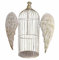 Voliere Shabby Chic Vogelkäfig Weiss Engelsflügel Vogelvoliere got017 Palazzo Exklusiv