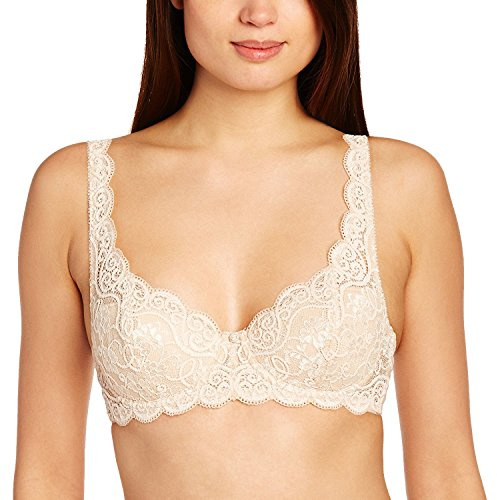 Triumph Women's Amourette 300 WHP X Wired Padded Bra, Garnet Brown, 40F