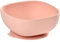 BÉABA Bol de Silicona con Ventosa, Cuenco para Bebés y Niños, Antideslizante, Antivuelco, Se adhiere a la perfección a la mesa y bandeja de la trona, Microondas, Comida Infantil, Rosa