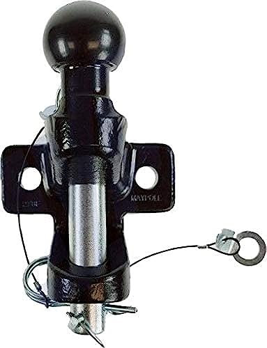 GENUINE BLACK 50MM BALL AND PIN COUPLING HITCH ALL VEHICLES MP87 MAYPOLE