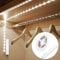 Luce per Armadio, OriFiil 2M Striscia LED con Sensore di Movimento, 6000K Strip LED a Batteria per Camera da Letto, Scale, Corridoio, Cucina, Guardaroba