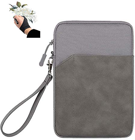 Graphics Drawing Tablet Case OSU Tablet Protective Storage Sleeve Bag Compatible with Gaomon S620, XP-Pen G640, Deco Mini7, Huion HS64, H640P, Wacom Intuos S, Veikk VK640 Travel carry Case