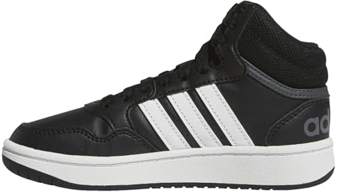 adidas Unisex Kinder Hoops Mid Shoes Schuhe, Core Black/Cloud White/Grey Six