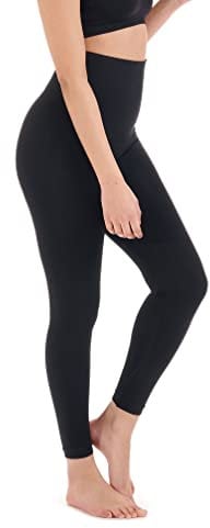 Herzmutter Shaping Leggings Highwaist - Bauchweg-Shapewear Leggings - OekoTex 100 - Rückbildungsunterstützend - Formt Bauch, Taille, Po - 1600 (L-XL)