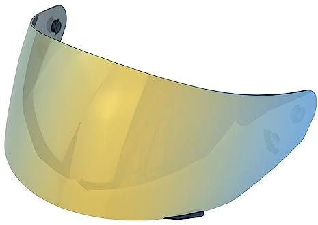 Shkalacar Helmvisier Ersatz für LS2 FF352/384/351/369/802, Integralhelm Motorrad Helm Visier Windschutz Helmlinse Helm Visier Folie