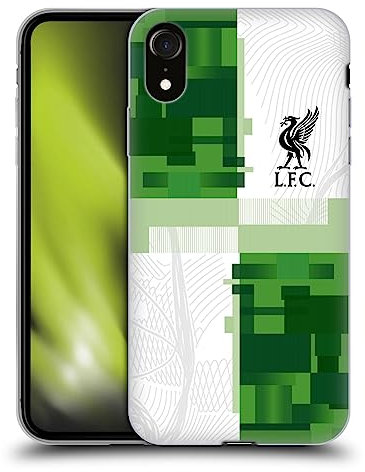 Head Case Designs Officially Licensed Liverpool Football Club Away Kit 2023/24 Soft Gel Case [Military Grade Protection] Compatible With Apple iPhone XR