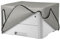 kwmobile Cover kompatibel mit Brother HL-L3210CW / HL-L3230CDW LED - Tasche Hülle Drucker - Staubschutzhülle Schutzhaube Schutzhülle - Hellgrau
