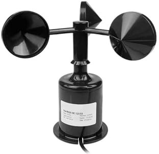SHYISY Anemometre de Vent Capteur Vitesse FST200-1002 4-20ma 0-5V capteur de Vitesse du Vent anémomètre à Tasse de Sortie analogique