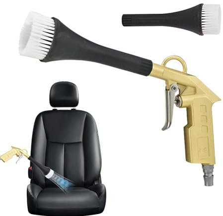 Soffiatore per dettagli auto, soffiatore per dettagli auto, Soffiatore per spolverino per pulizia interni, Strumento per soffiare, soffiatore per asciugatrice per auto, strumento per dettagli automati