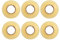 Rhghfujhgy 6 Pack Durchsichtiges Hockey Band Mehrzweck Band Rolle Schienbein Schoner Socken Band Rolle Sport AusrüStung 2,4 cm X 28 M Hockey Sport Geschenke