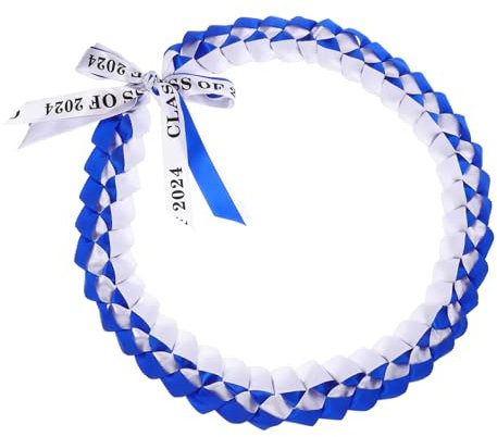 MOLUCKFU Graduation Honor Cord Braided Rope Necklace Polyester Graduation Clothes Decor Student Keepsake