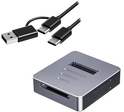 Reliable NVMe Hard Drive Enclosure Adapter for Laptops, Desktops and Hard Drive Readers, Enhance Cable Experience