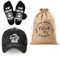 Geschenke zum 60. Geburtstag für Männer, 1965 Jahre Basecap Herren, Socken, Geschenkbeutel, Geschenk für Ehemann Opa Papa, Ruhestand Geschenk Vatertagsgeschenk Angler Geschenk Geburtstagsgeschenk