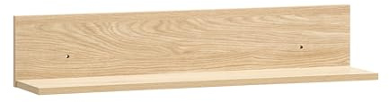 Schildmeyer Regal Solea 702000, Eiche hell Dekor, 80 x 17,3 x 15,7 cm