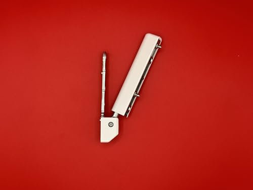 Roto Ecklager K 3/100 und Eckband K 3/100 für NT und Centro Fenster aus Kunststoff 230343 258590 (silber 55mm mit weißen Kappen)