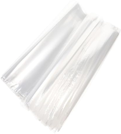 Garneck 200 Stück Pof Schrumpfbeutel 15x10cm Transparent Verpackungsfolie Schrumpffolie Für Haushalt Verpackung Wärmeschrumpfbeutel Für Selbstgemacht Kerzen Schuhe Flaschen