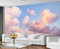GIVLWF Sky Cloud Wallpaper, Pastel Sky Bedroom Wallpaper, Smoky Clouds Wall Paper for Living Room, Not Self Adhesive Sunshine Wall Mural, Natural Landscape Large Mural & Room Decor