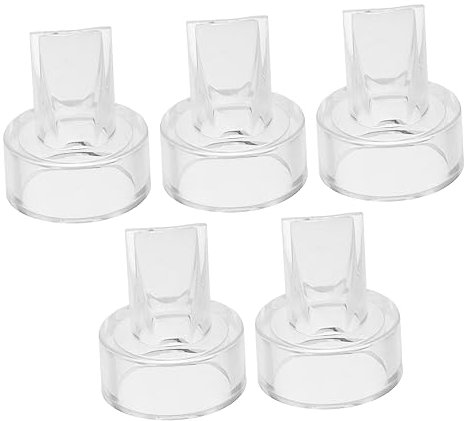 5Pcs Electric Duckbill Valves Backflow Parts for Manual Electric Breast Pumps Silicone Valves for Safe Milk Collection Essential Accessories for Mothers