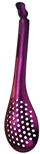 Cuchara de cocina de acero inoxidable para caviar con agujero, cuchara de caviar, cuchara de esferificación, cuchara de cocina, herramientas de esferificación