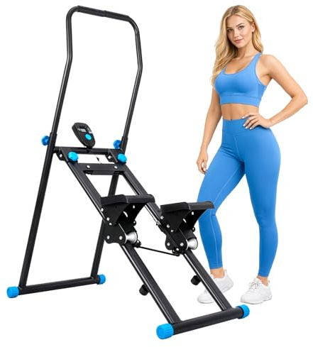 Trintion Stepper für Zuhause – Klappbarer Vertical Climber & Stair Stepper Trainingsgerät, Leises Cardio Fitness Stepper Workout, Ganzkörpertraining, Platzsparender Heimtrainer bis 136 kg