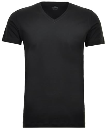 RAGMAN Herren 2 T-Shirt Doppelpack Bodyfit mit V-Ausschnitt