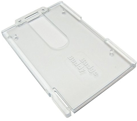 Ausweishalter Vertikal Badge Buddy Doppelter Kartenhalter