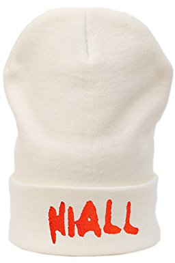 Beanie Mütze Hat Mütze NIALL HARRY LOUIS 1994 HAT HATS Morefazltd (TM) (white red)