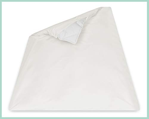 Allsana Allergiker Deckenbezug 140x200 cm | Allergie Bettwäsche | Anti Milben Encasing | Milbenschutz für Hausstauballergiker | allergendichter Zwischenbezug für die Bettdecke | TÜV geprüft