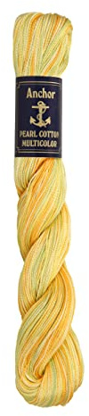 Anchor 4302005-01304 Stickgarne, 100% Baumwolle, 1304, Stärke 5, 198m, 57 Gramm