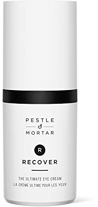 Pestle & Mortar Recover Peptide Anti Ageing Eye Cream, Reduce Dark Circles, Fine Lines and Puffiness, Anti-Wrinkle eye moisturiser, Vegan & Cruelty Free - 15ml