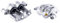 HELLA PAGID 8AN 355 787-291 Pinza freno,AN8729,Sistema frenante,BREMBO,Pezzo senza vuoto a perdere,per es. MERCEDES-BENZ / VOLKSWAGEN,Pezzo senza vuoto a perdere