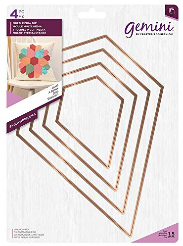 Gemini Multi Media Die-Patchwork Dies-Jewel, One Colour, Size