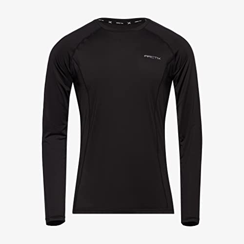 ARCTIX Herren Power Base Layer Crewneck Top Baselayer-Shirt, Stahl, M
