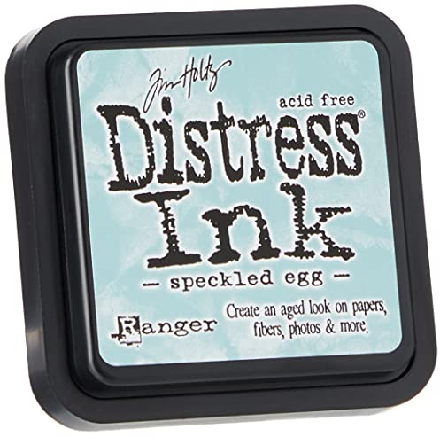 RANGER INDUSTRIES TIM72522 DPEGG Tim Holtz Distress Stempelkissen, gesprenkeltes Ei, 7.5 x7.5 cm