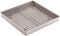CHEFMADE Roasting Pan with Rack, 11-Inch Non-Stick Square Shallow Dish Sheet Pan with Wire Rack for Oven Baking, BBQ and Roasting (Champagne Gold)