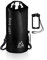 MNT10 Dry Bag “Cliff-Bag” in 20L, 30L, 40L I Drybag Rucksack für SUP, Kanu, Kajak I Wasserdichter Packsack mit Schultergurte I Seesack wasserdicht I GRATIS wasserdichte Handyhülle (Schwarz, 30L)
