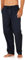 Amazon Essentials Herren Gewebte Straight-Fit Pyjamahose Mit Taschen, Marineblau, M