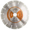 BGTEC Lames diamantées segmentées pour scie électrique, 180mm Disque de coupe sec ou humide à usage général pour la maçonnerie en brique de pierre de béton