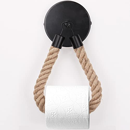 Toilet Roll Holder,OYEFLY Antique Industrial Style Toilet Roll Holder Towel Rails Wall Mounted Towel Rack Bathroom Decor Accessories Bath Towel Rings