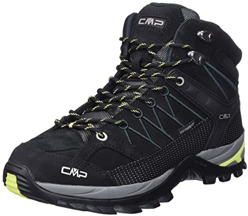 CMP Damen Rigel Mid Wmn Schoen Wp trekking shoes, Nero Lime, 36 EU