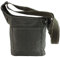 Domelo Damen Umhängetasche. Die nachhaltige Vegane Crossbody Hobo Tasche ist aus 100% Baumwolle/Canvas. Große Stofftasche als Geschenkidee für Frauen (Khaki grün)