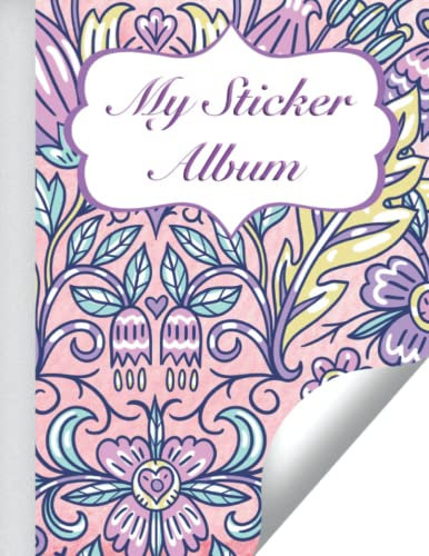 My Sticker Album for Kids, Teen and Adult: 8,5 x 11 inches, Book for Collecting stickers