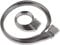 Surakey 10 Stück Edelstahl CV Gelenkschelle Set, CV Boot Clamp Sortiment Kit,Achsmanschette Schelle 70mm-127mm Einstellbar Schellen Klemmschelle Antriebswelle Gelenk Boot Crimp Clamp Kit