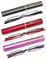 OWTXIS 3er-Pack Mini Schlanke Stift-Lesebrille - Kompakte Lesegeräte mit Stiftclip-Etui Federscharnier Metallrahmen Brillen (Rotguss+Rot+Lila, 2.00)