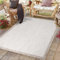 payé Outdoor Teppich Wetterfest - 160x230cm - Beige Weiß - Bordüre - Teppiche für Terrasse Balkon Garten Indoor